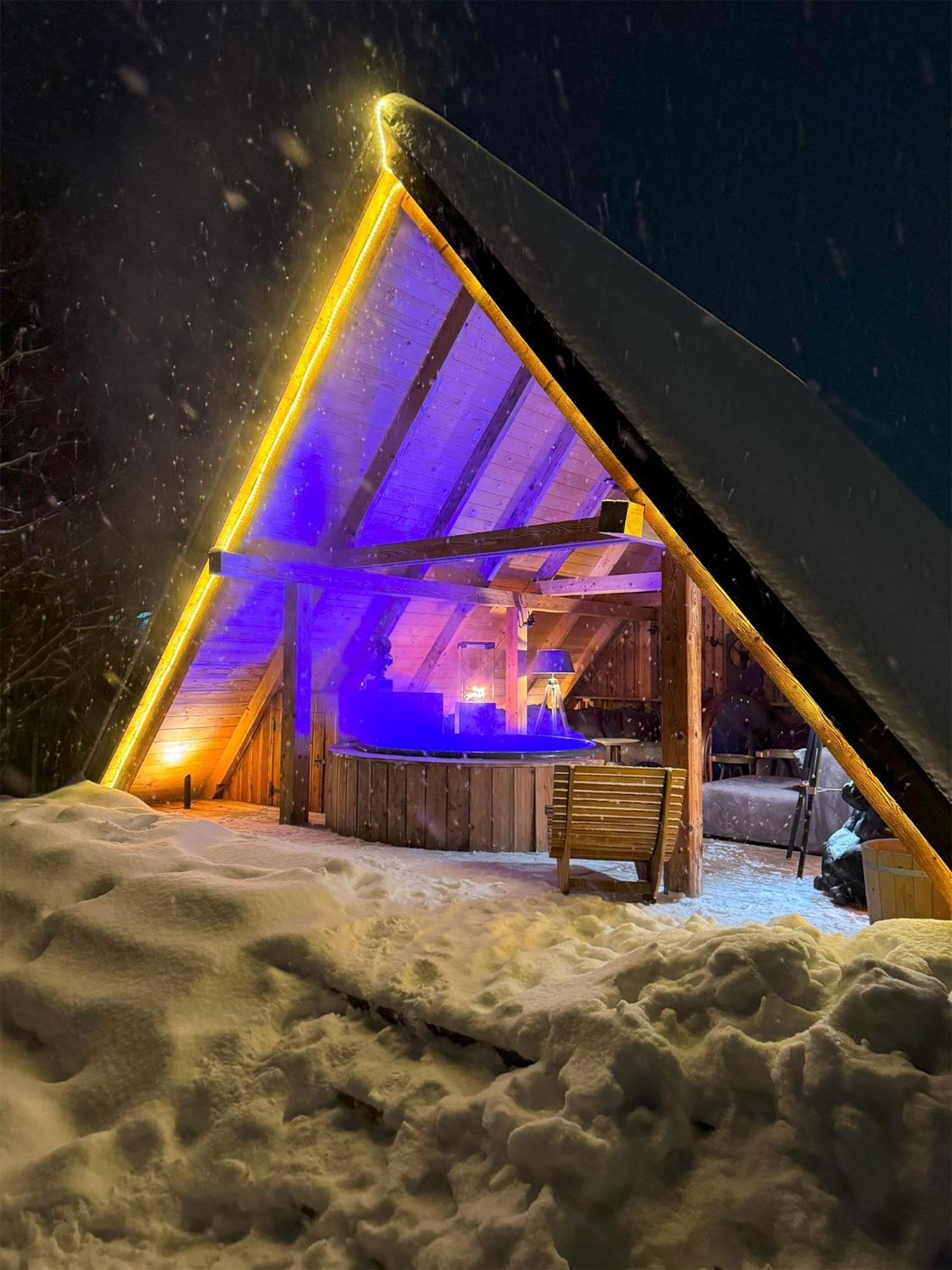 Gorska Osada Lovely Chalets Zakopane Poronin Exterior foto
