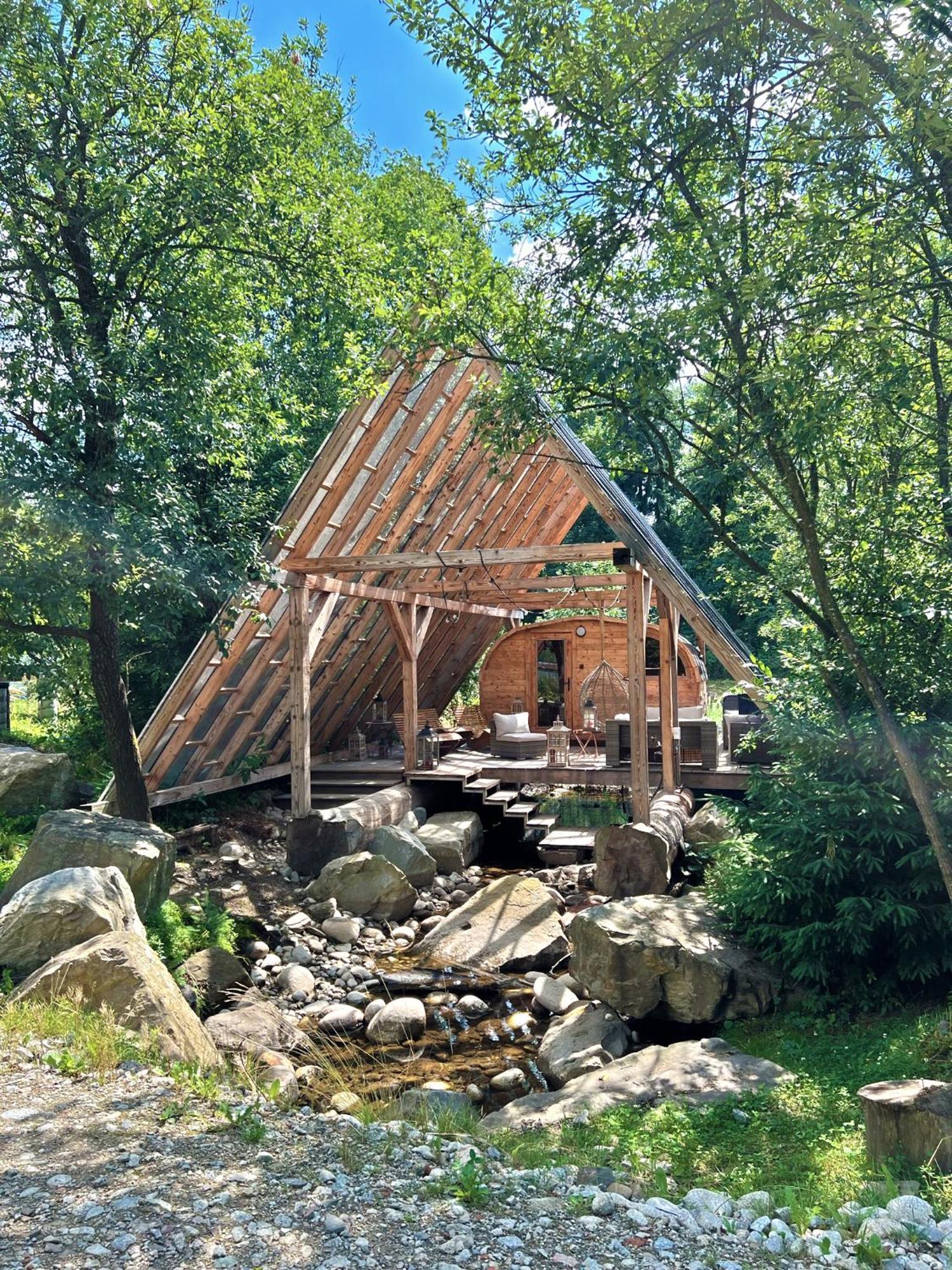 Gorska Osada Lovely Chalets Zakopane Poronin Exterior foto