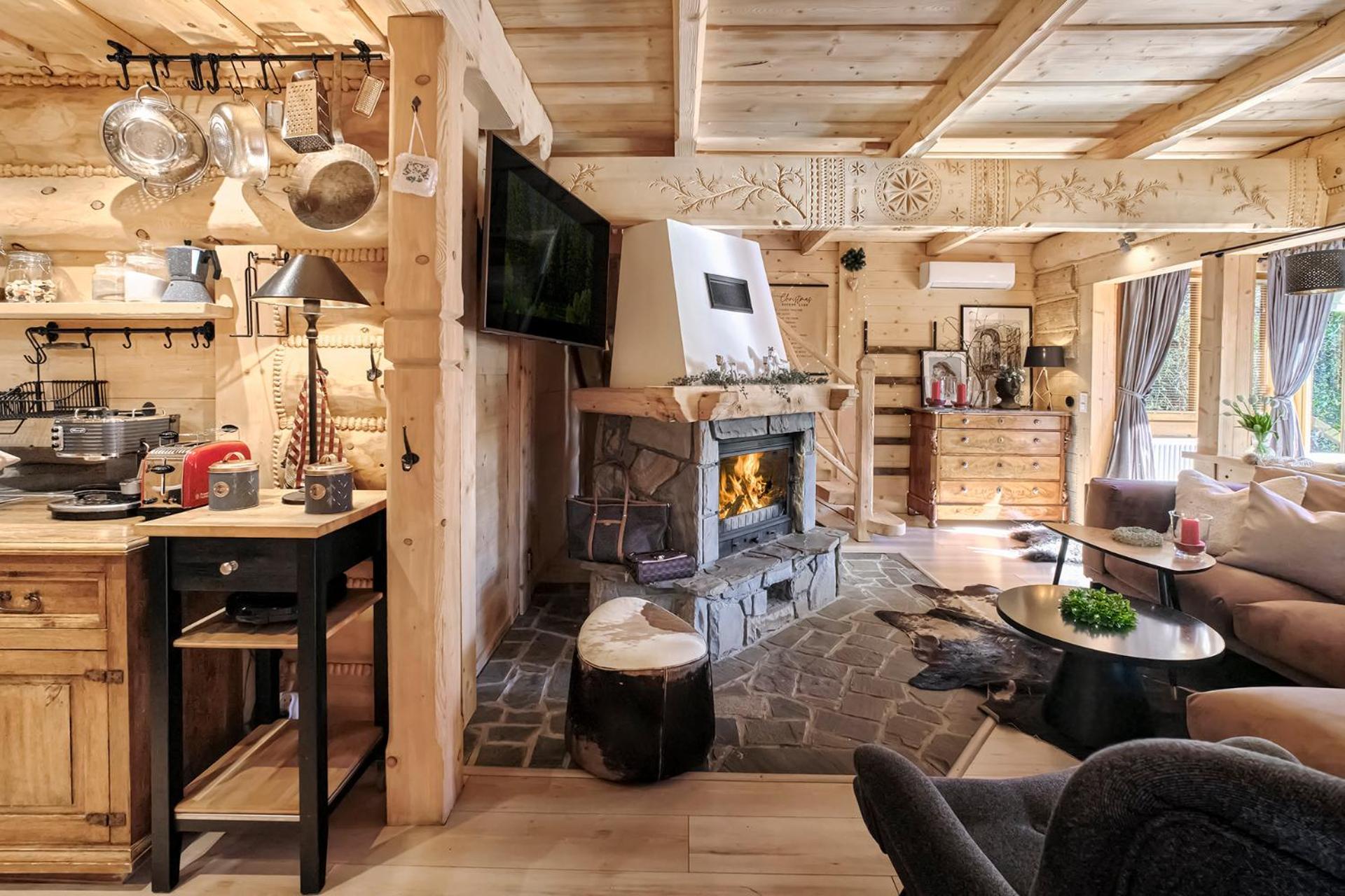 Gorska Osada Lovely Chalets Zakopane Poronin Exterior foto