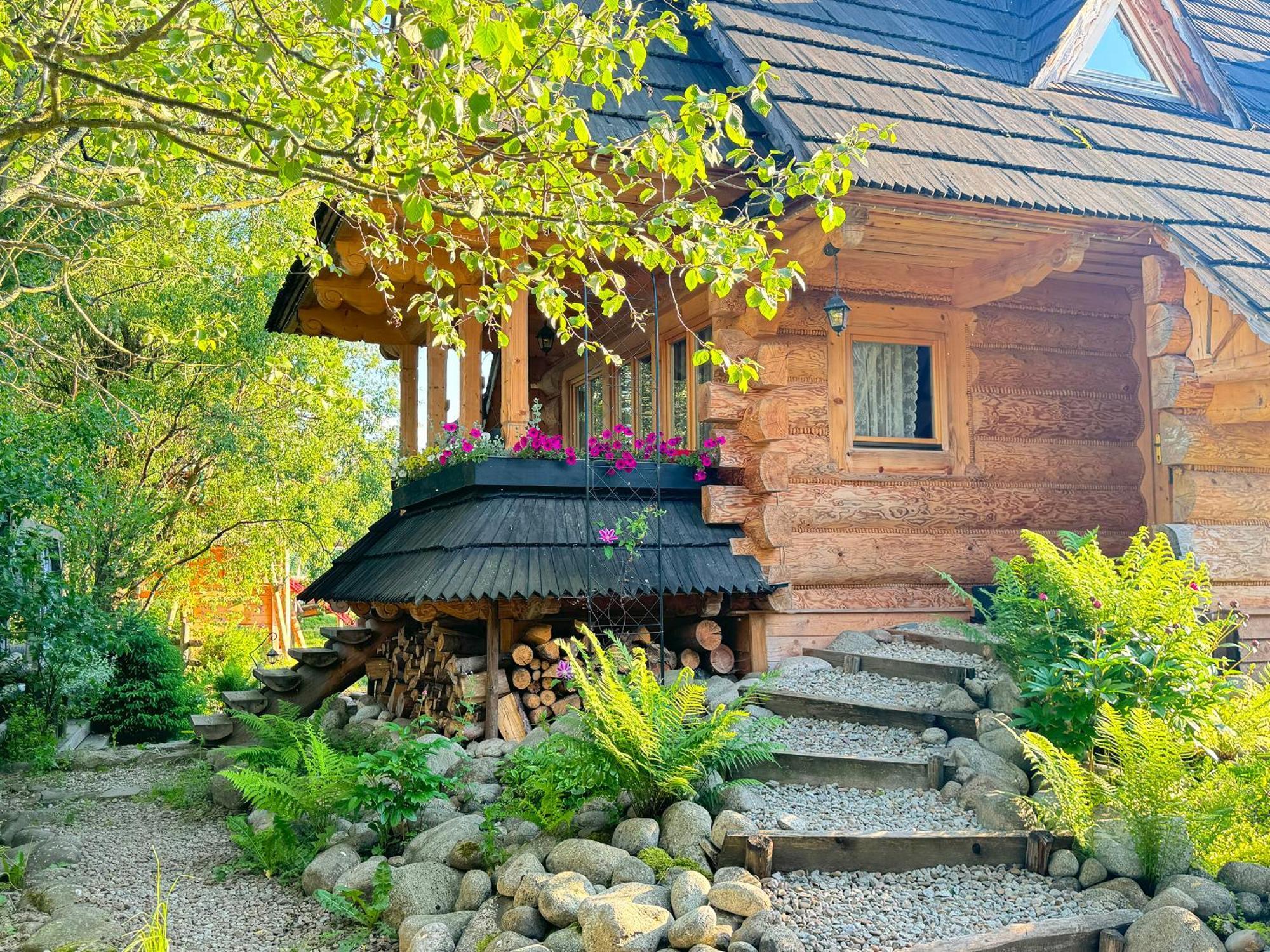 Gorska Osada Lovely Chalets Zakopane Poronin Exterior foto